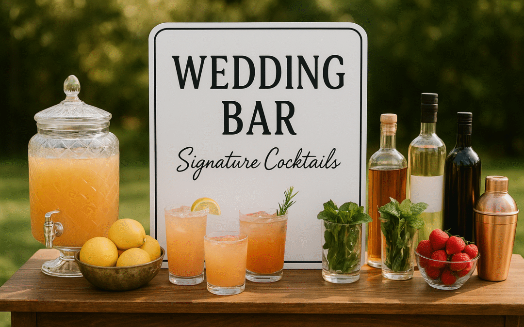 Wedding Bar Ideas That Will Wow Your Guests