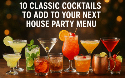 10 Classic Cocktails to Add to Your Next House Party Menu