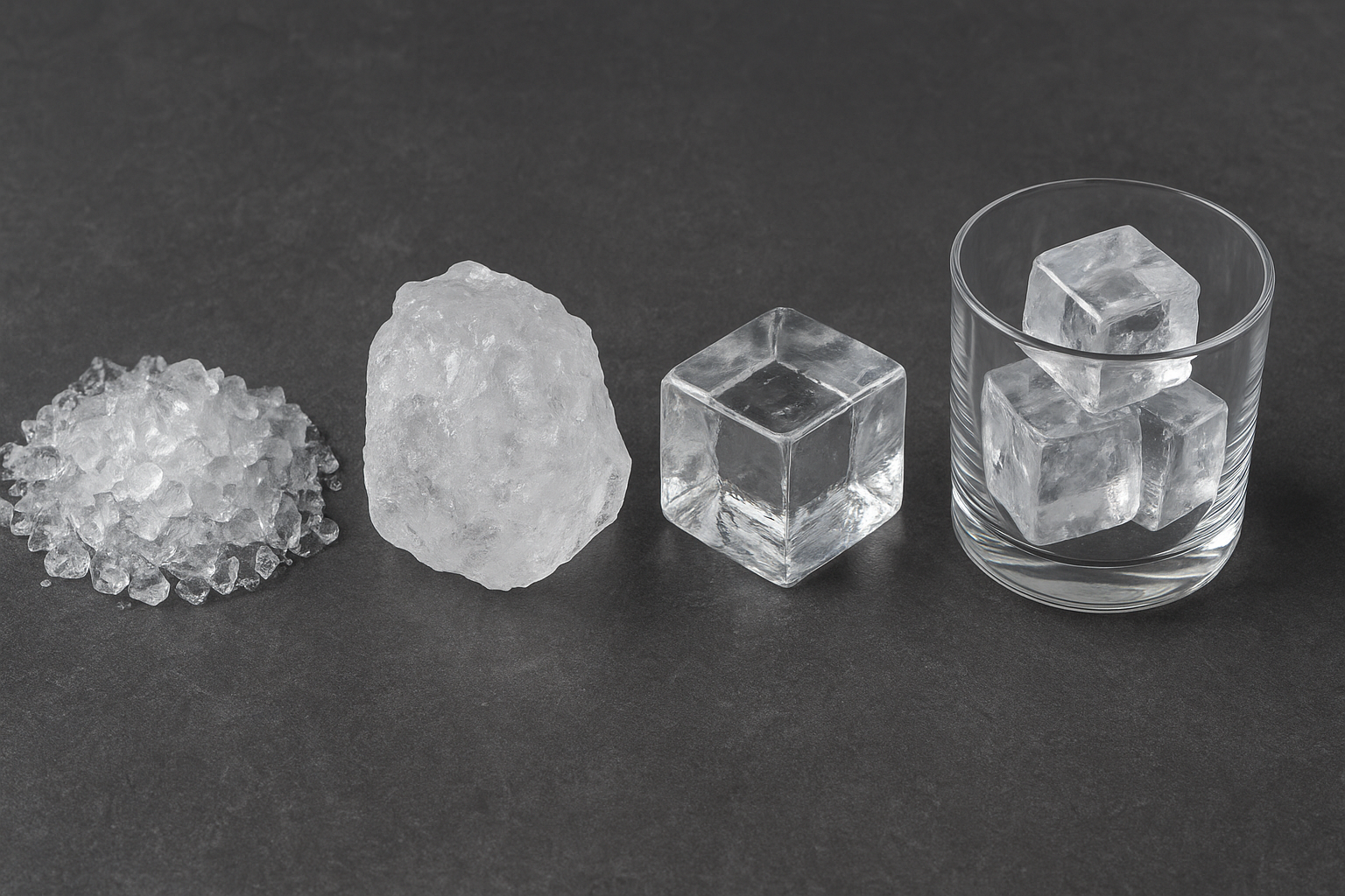 Types of Ice in Bartending