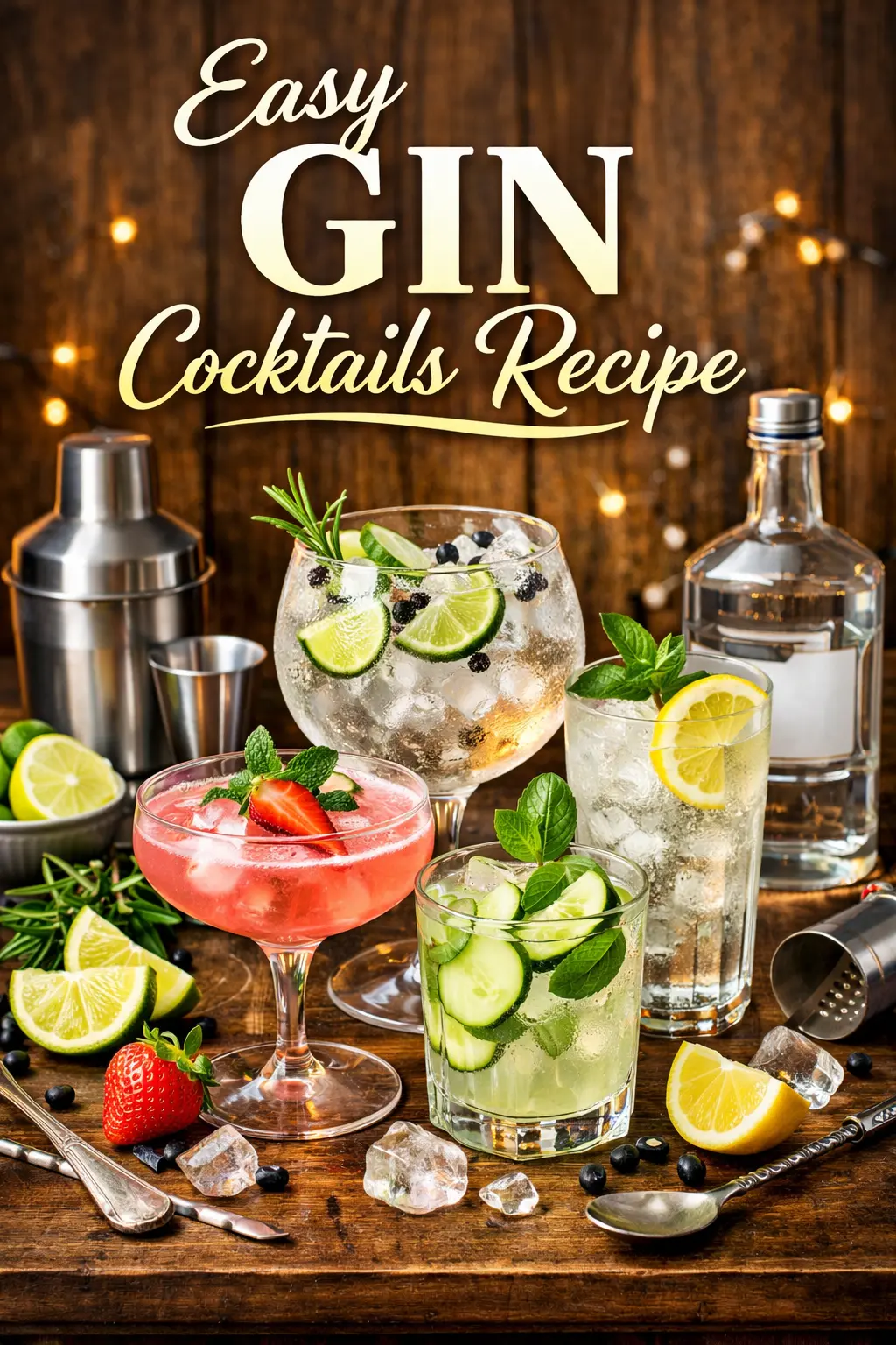 Gin Cocktails Recipe