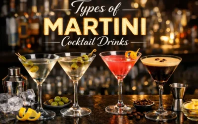 Types of Martini Cocktail Drinks