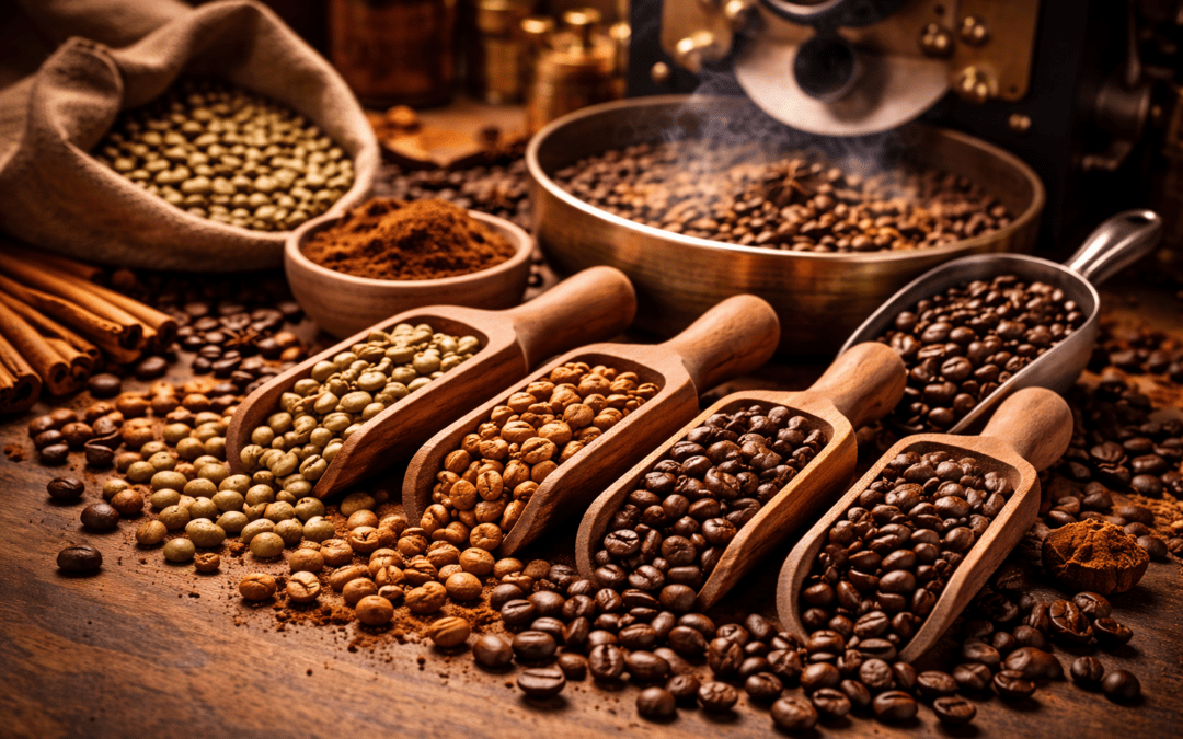 Types of Coffee Roasting Process & Its Impact on Acidity & Taste